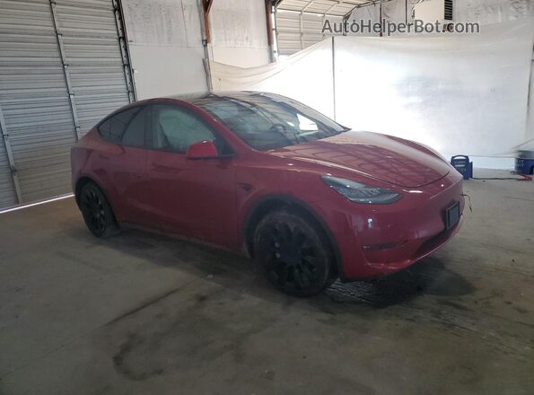 5YJYGDEE9MF249222 2021 TESLA MODEL Red Przód prawy