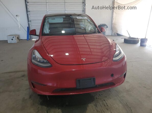 5YJYGDEE9MF249222 2021 TESLA MODEL Red Widok z przodu