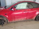 2021 Tesla Model Y Red vin: 5YJYGDEE9MF249222