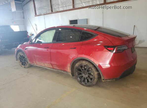 5YJYGDEE9MF249222 2021 TESLA MODEL Red Tył lewy