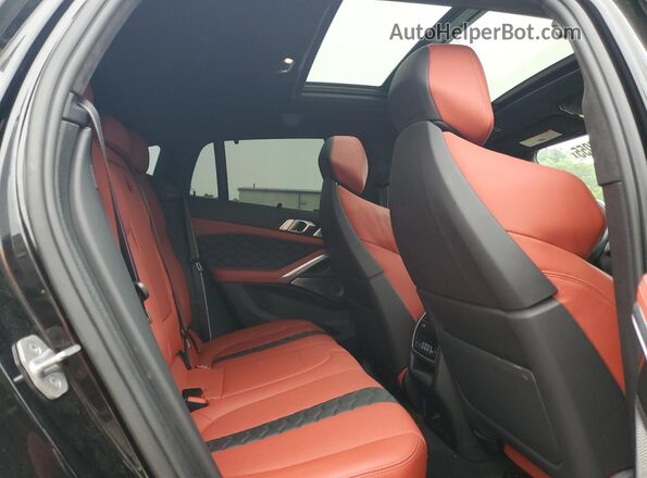 5YMCY0C02L9C65644 2020 BMW X6 Черный Вид задней части салона