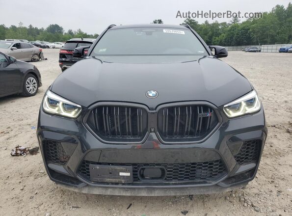 5YMCY0C02L9C65644 2020 BMW X6 Черный Вид спереди