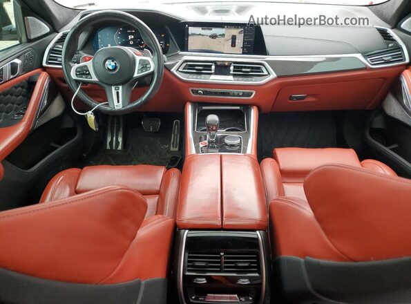 5YMCY0C02L9C65644 2020 BMW X6 Черный Вид панели приборов