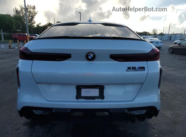 5YMCY0C07M9G68178 2021 BMW X6 Белый Вид сзади