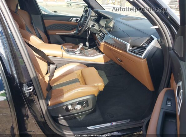 5YMJU0C01M9E49090 2021 BMW X5 Синий Вид салона спереди