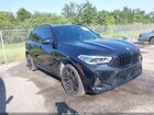 2021 Bmw X5 M Black vin: 5YMJU0C03M9D99745