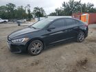 2018 Hyundai Elantra Sel Black vin: 5NPD84LF2JH375619