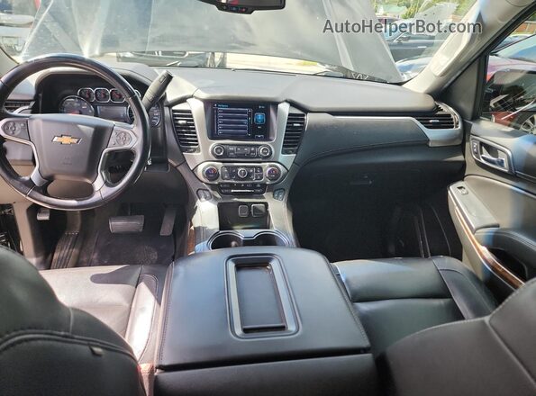 1GNSKHKC1JR108043 2018 CHEVROLET SUBURBAN Black Вид задніх сидінь