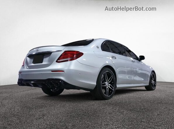 WDDZF6EB8JA396XXX 2018 MERCEDES-BENZ E Silver Front view