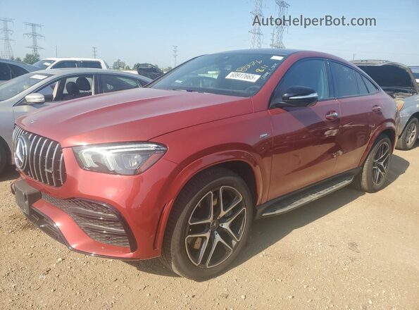 4JGFD6BB7MA427994 2021 MERCEDES-BENZ GLE-CLASS Red Հետևի ձախ