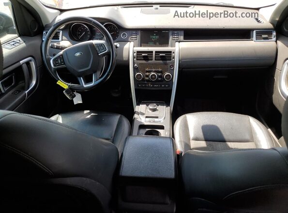 SALCP2RX2JH770409 2018 LAND ROVER DISCOVERY Silver Widok zestawu wskaźników