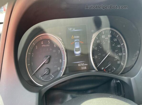 JN1EV7BP1NM310509 2022 INFINITI Q50 Silver Widok tylnych siedzeń