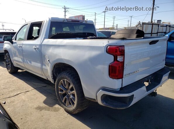 1GCPWCED7NZ125588 2022 CHEVROLET SILVERADO Белый Задняя правая четверть