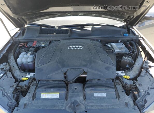 WA1VXAF75LD003401 2020 AUDI Q7 Charcoal Вид наклейки з VIN-кодом