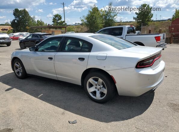 2C3CDXAT1JH247175 2018 DODGE CHARGER Серебряный Задняя правая четверть