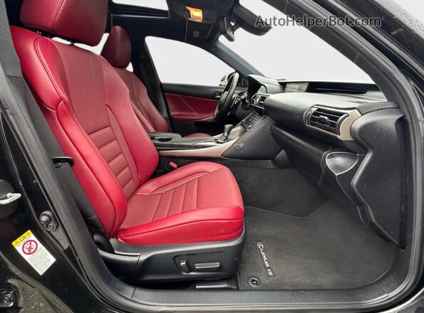 JTHC81D22K5035098 2019 LEXUS IS Black უკანა ხედი