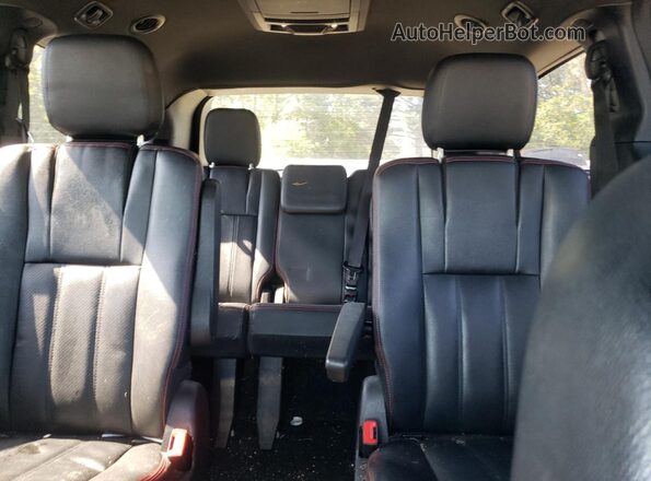 2C4RDGEG7JR146266 2018 DODGE CARAVAN Gray Rear interior view