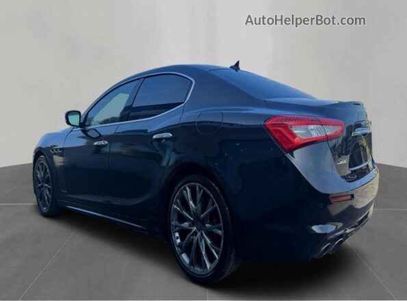 ZAM57YTL0K1319168 2019 MASERATI GHIBLI Black Tył prawy