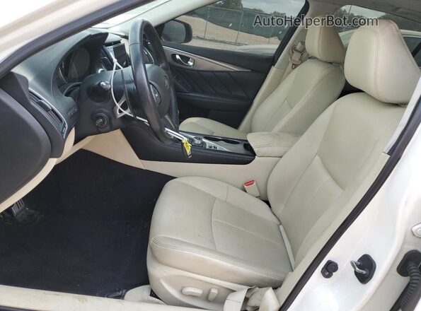 JN1FV7AP4GM421421 2016 INFINITI Q50 Белый Вид панели приборов