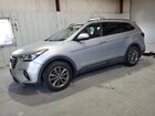 2017 Hyundai Santa Fe Se Серебряный vin: KM8SNDHF6HU218180