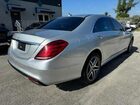 2017 Mercedes-benz S 550 Серебряный vin: WDDUG8CB9HA332278