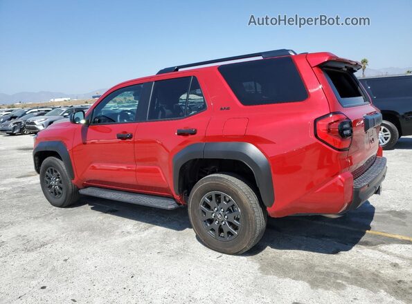 JTEVA5BR4S5016120 2025 TOYOTA 4RUNNER Красный Задняя правая четверть