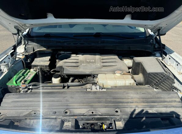 1N6AA1FB9LN511291 2020 NISSAN TITAN White Widok deski rozdzielczej
