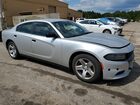 2018 Dodge Charger Police Серебряный vin: 2C3CDXAT1JH247175