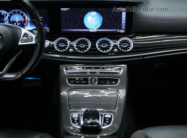 WDDZF6EB8JA396XXX 2018 MERCEDES-BENZ E Silver Instrument cluster view
