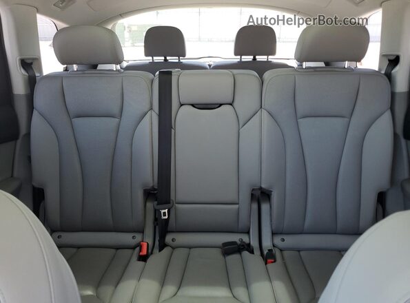 WA1VXAF75LD003401 2020 AUDI Q7 Charcoal Вид задньої частини салону