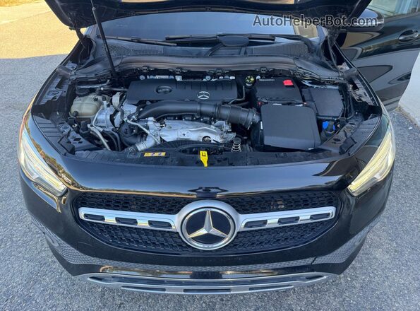 W1N4N4GB8MJ196392 2021 MERCEDES-BENZ GLA Черный Вид задней части салона