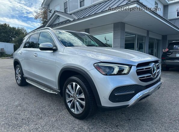 4JGFB4KB3MA516813 2021 MERCEDES-BENZ GLE Silver წინა მარცხენა ხედი სამი მეოთხედიდან