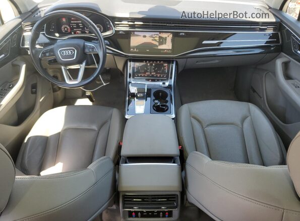 WA1VXAF75LD003401 2020 AUDI Q7 Charcoal Вид щитка приладів