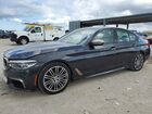 2018 Bmw M550xi Gray vin: WBAJB9C53JB286164