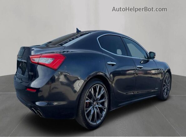 ZAM57YTL0K1319168 2019 MASERATI GHIBLI Black Przód prawy