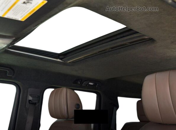 W1NYC6BJ5LX346XXX 2020 MERCEDES-BENZ G-CLASS Black Vista interior trasera
