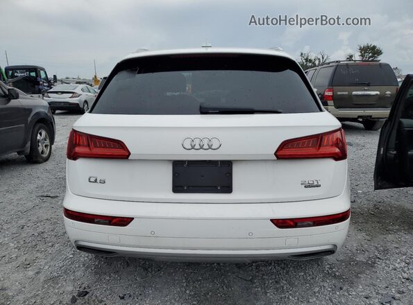 WA1BNAFY3J2203025 2018 AUDI Q5 White Вид салону спереду