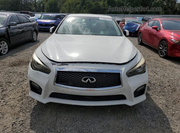JN1FV7AP4GM421421 2016 INFINITI Q50 Белый Вид сзади