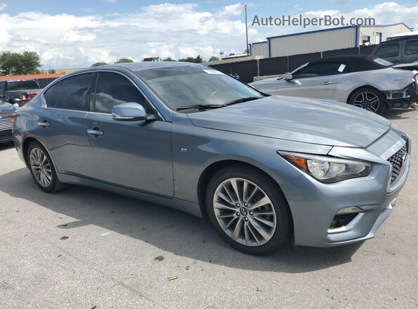 JN1EV7AR5LM255384 2020 INFINITI Q50 Blue Դիմացի տեսք