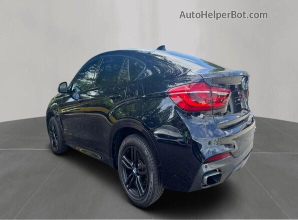 5UXKU2C50J0Z61424 2018 BMW X6 Black Front right