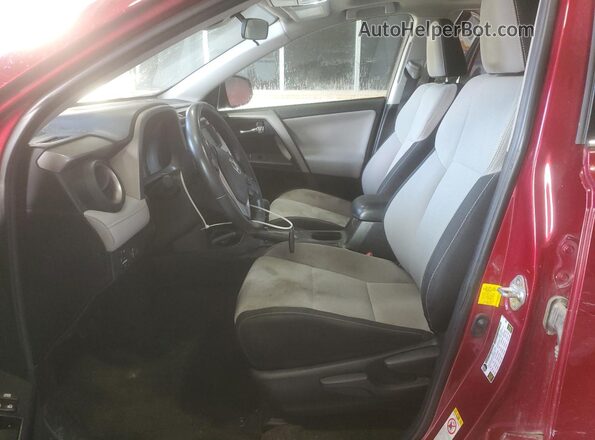2T3WFREV9JW510572 2018 TOYOTA RAV4 Красный Вид панели приборов