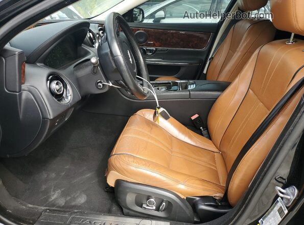 SAJWJ1CD0G8W00963 2016 JAGUAR XJ Black Widok deski rozdzielczej