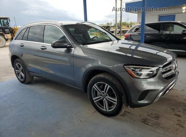 W1N0G8DB9MV264552 2021 MERCEDES-BENZ GLC-CLASS Gray Вид спереду
