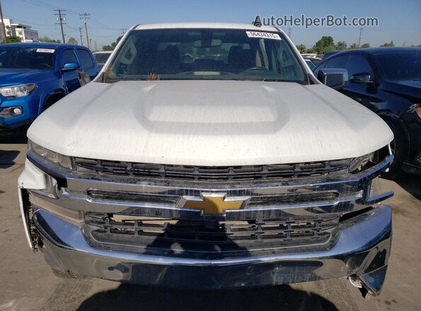 1GCPWCED7NZ125588 2022 CHEVROLET SILVERADO Белый Вид сзади