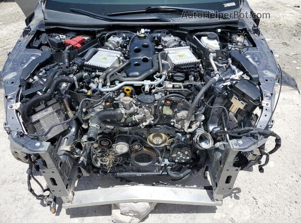 JN1EV7BP1NM310509 2022 INFINITI Q50 Silver Widok komory silnika