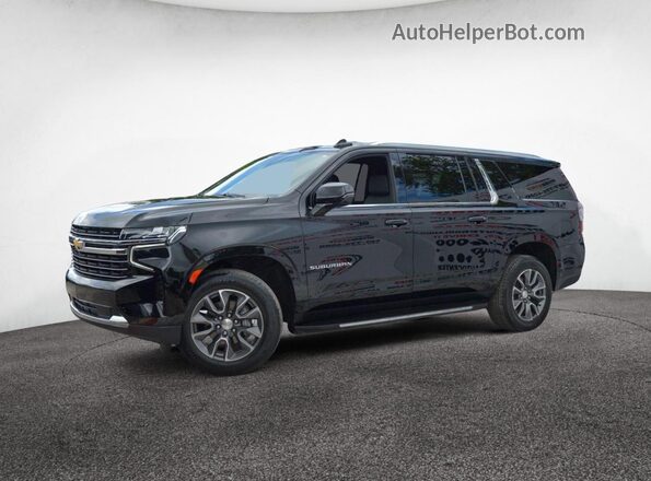 1GNSCCKDXRR206XXX 2024 CHEVROLET SUBURBAN Black Rear right