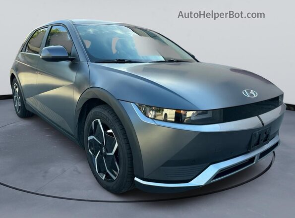 KM8KNDAF5NU105519 2022 HYUNDAI IONIQ Серый Передняя левая четверть