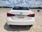 2018 Infiniti Q50 Luxe White vin: JN1EV7AR5JM436823