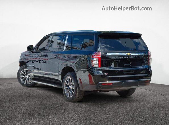 1GNSCCKDXRR206XXX 2024 CHEVROLET SUBURBAN Black Front right