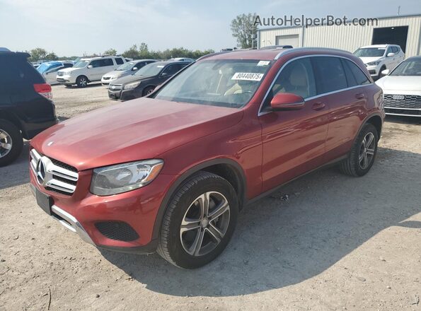WDC0G4JB3GF006105 2016 MERCEDES-BENZ GLC-CLASS Красный Задняя левая четверть